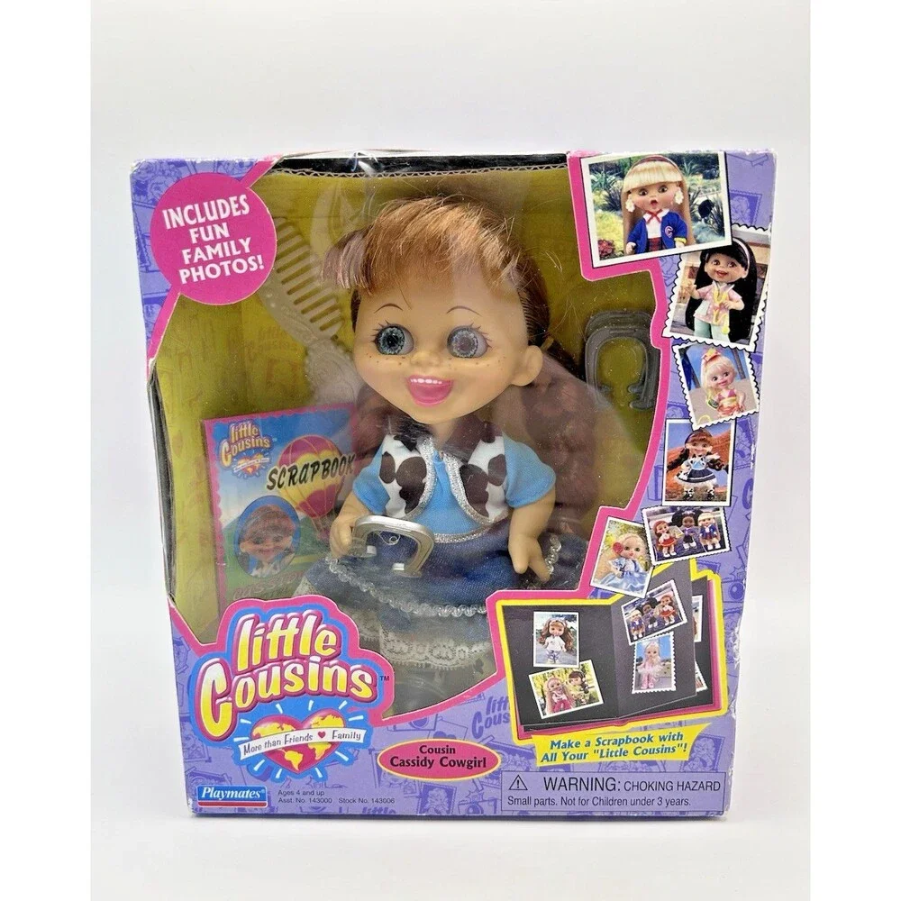 Vintage Playmates Little Cousins Doll